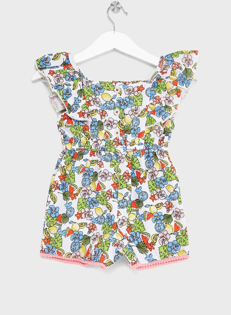 Nautinati Nautinati Girls Multicolor Jumpsuit