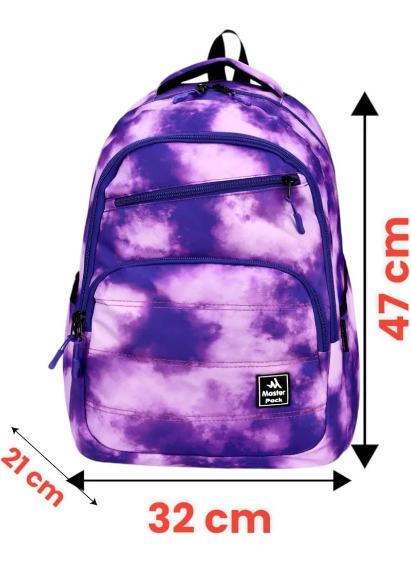 Tezzgelsin Unisex Waterproof Multi-Compartment Daily Backpack School Bag