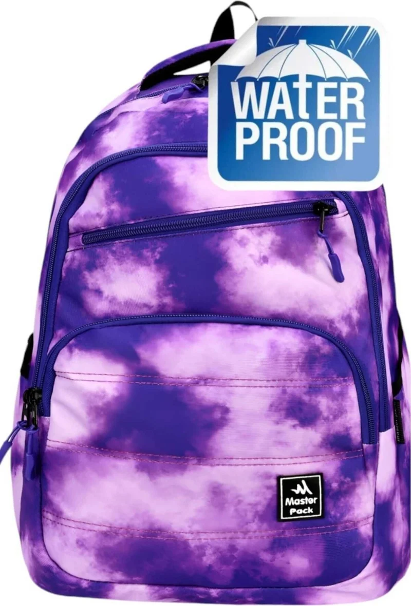 تيزجيلسين Unisex Waterproof Multi-Compartment Daily Backpack School Bag