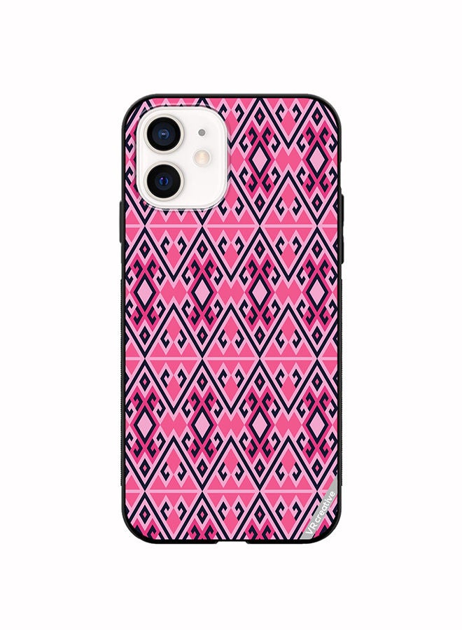 VR CREATIVE Protective Case Cover For Apple iPhone 12 mini Strips Design Multicolour - Image 1