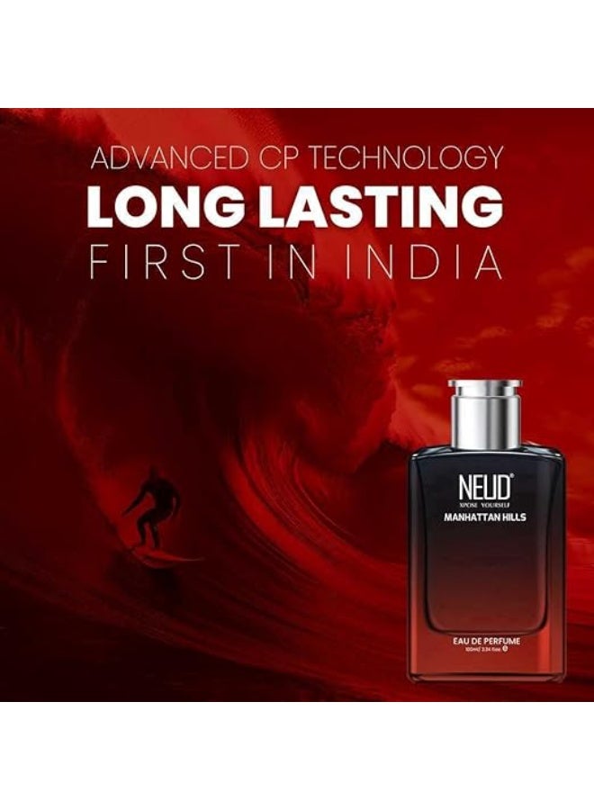 NEUD XPOSE YOURSELF عطور NEUD مانهاتن هيلز الفاخرة للرجال - 100 مل - Image 4