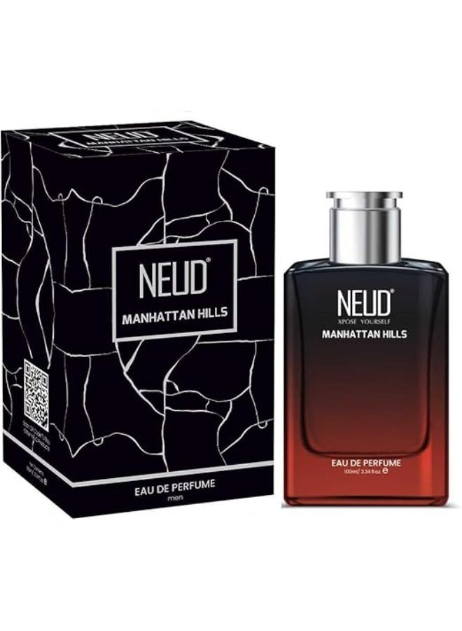 NEUD XPOSE YOURSELF عطور NEUD مانهاتن هيلز الفاخرة للرجال - 100 مل - Image 1