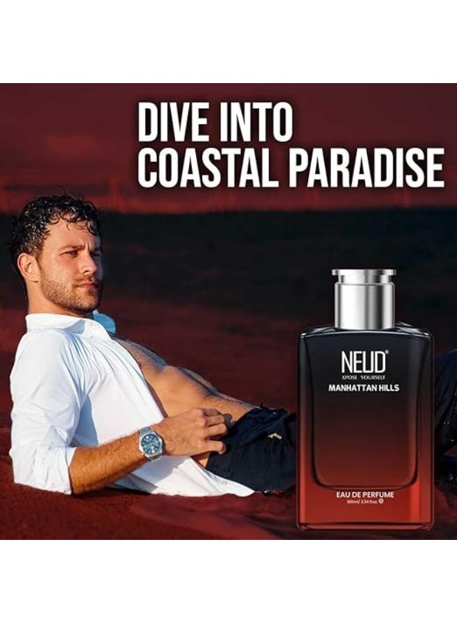 NEUD XPOSE YOURSELF عطور NEUD مانهاتن هيلز الفاخرة للرجال - 100 مل - Image 2