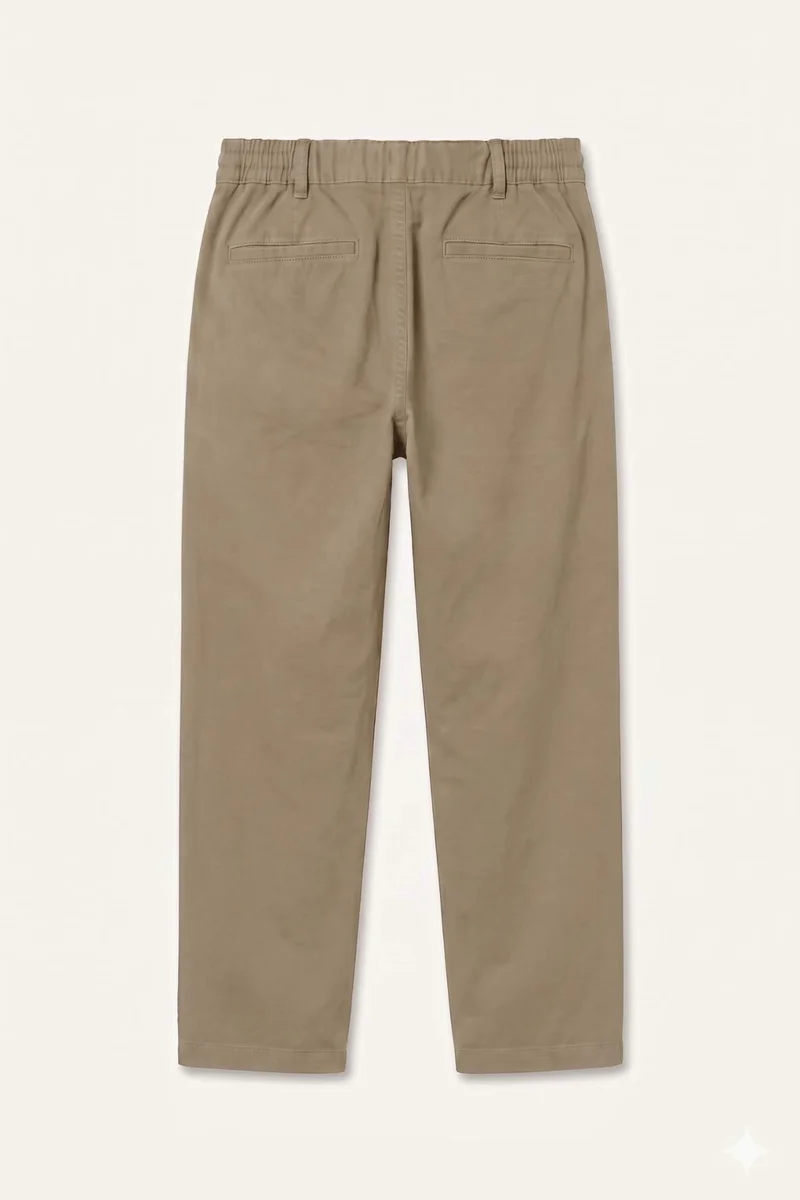 Defacto  Tapered Fit Beige Trousers for Men | Best Price UAE