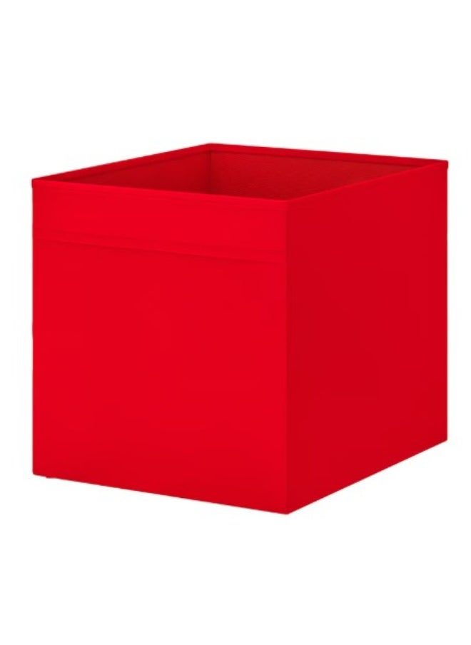 IKEA (IKEA) Box, red, 33x38x33 cm  - Image 1