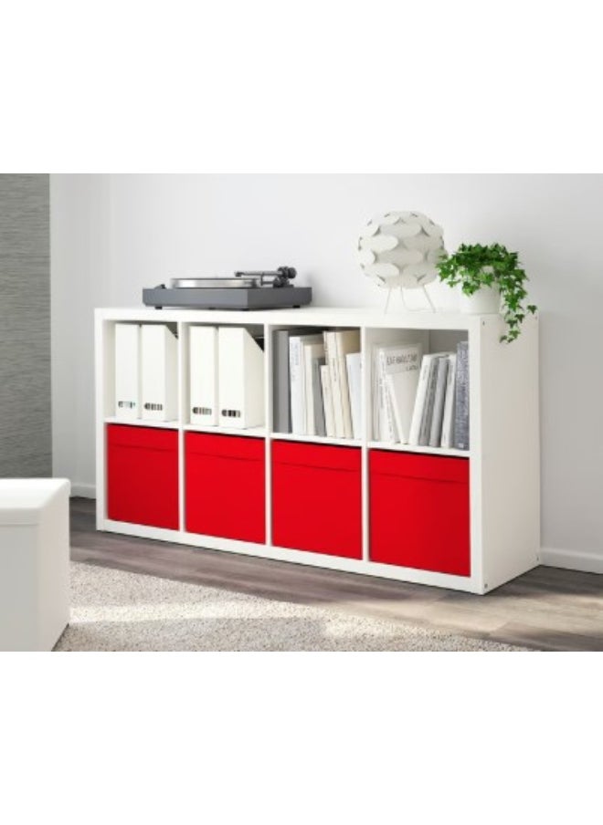 IKEA (IKEA) Box, red, 33x38x33 cm  - Image 4