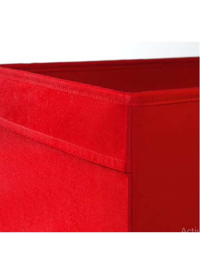 IKEA (IKEA) Box, red, 33x38x33 cm  - Image 2