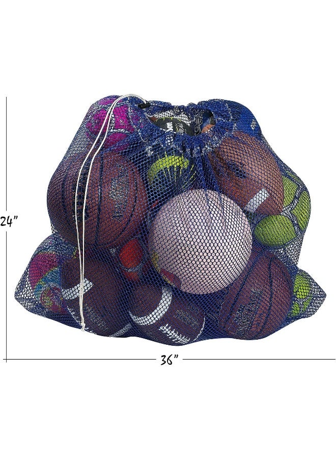 Handy Laundry Mesh Equipment Bag - 32” x 36” and 24” x 36” - Adjustable, sliding drawstring cord closure - Image 3
