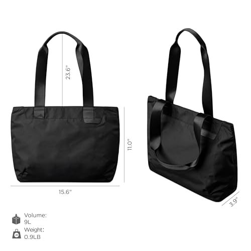 ALPAKA Elements Tote 9L - Small Tote Bag for Commute & School, Fits 11” Laptop/iPad Pro, Foldable, Waterproof, Magnetic Closure, Bottle Pocket Laptop Bags for Men Women - Image 4