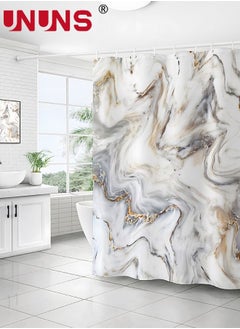 180*180CM Shower Curtain for Bathroom with Hooks, Abstract Modern Luxury Geometric Home Decor Art Print Waterproof Striped Fabric, Weighted Hem,Waterproof Bath Accessories - Machine Washable - pzsku/ZBB60DE41EF1F95D856CCZ/45/_/1675662416/320a214b-1ccf-43be-889d-ce028c535aef