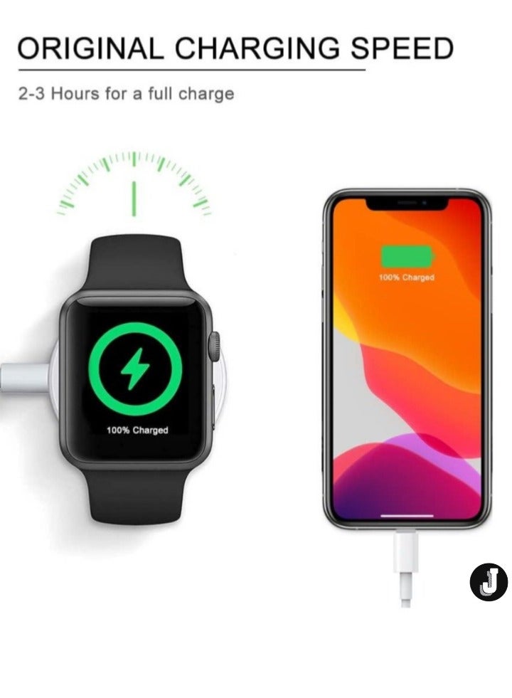 JAJEEK "New Apple Watch Magnetic Charging Cable – 4.9ft MFi Certified for iPhone 14/13/12" - Image 4