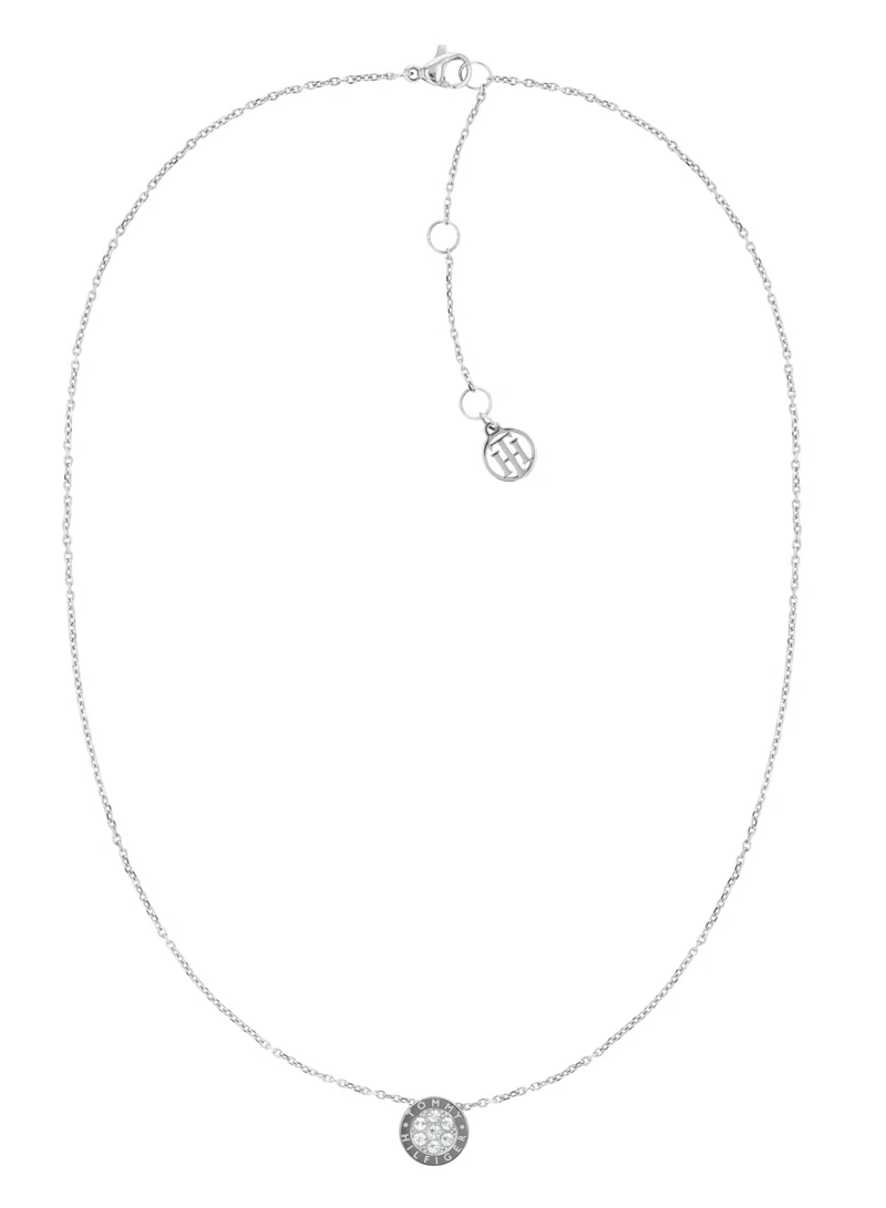 تومي هيلفيغر Tommy Hilfiger Women's Silver Pendant Necklaces - 2780568