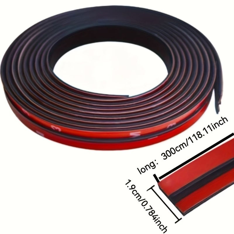 T Type Sunroof Windshield Seal 118.11inch Waterproof Noise Reduction Easy Install Universal Auto - Image 5