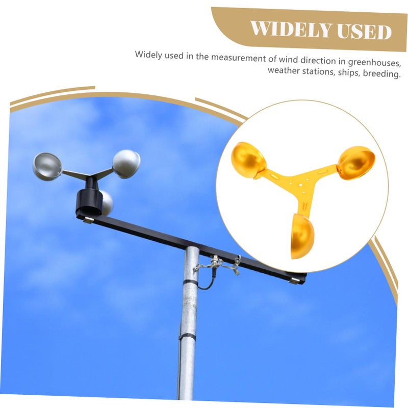 Lightweight Aluminum Alloy Wind Anemometer Sensor Replacement for HVAC Greenhouse Detection - Image 5