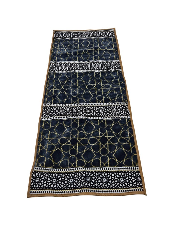 SMART HOME Luxury Heritage Floor Seating Set for Home, Travel, and Camping – Set of 2 Mats (200x70 cm) + 2 Marakesh (45x20 cm) with Waterproof Storage Bag - Image 5