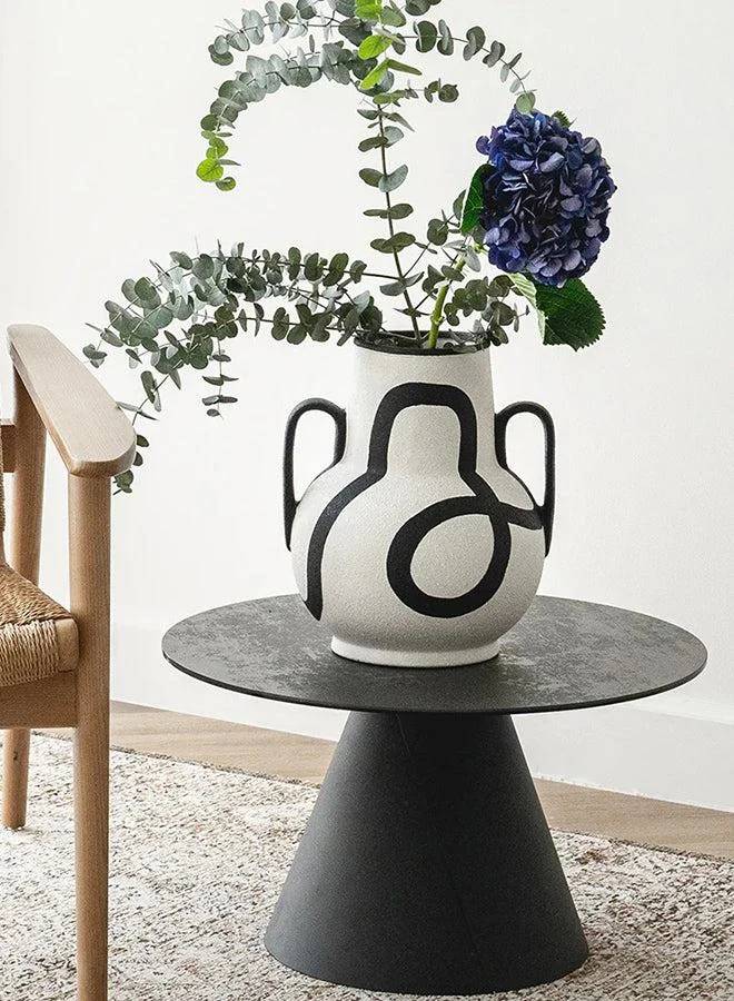 KNOT HOME Evelina Arneson Heritage Lineage Vase Knot Home Designer Accessory for Bedroom Living Dining Room Office Area Décor