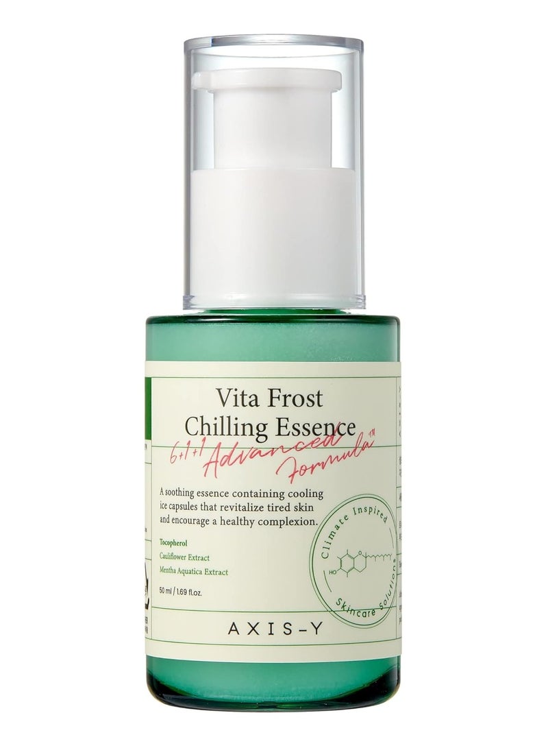 اكسيس-واي كريم فروست تشيلينج ايسنس من فيتا، 50 مل/ 1.69 اونصة سائلة | خلاصة مهدئة | للبشرة المتهيجة | العناية بالبشرة الكورية | العناية بالبشرة المنعشة - Image 1