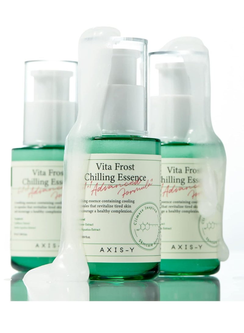 اكسيس-واي كريم فروست تشيلينج ايسنس من فيتا، 50 مل/ 1.69 اونصة سائلة | خلاصة مهدئة | للبشرة المتهيجة | العناية بالبشرة الكورية | العناية بالبشرة المنعشة - Image 2