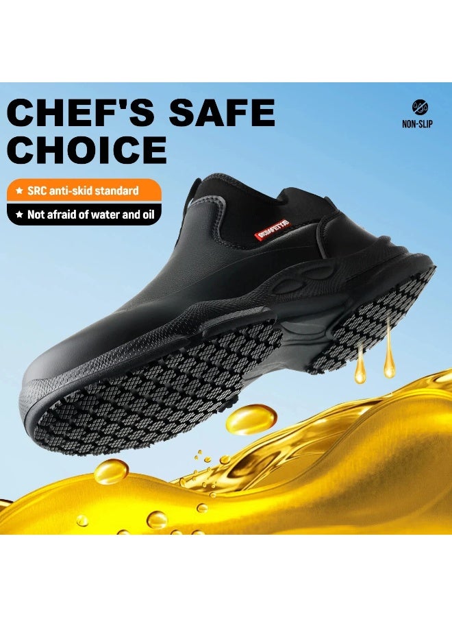 hef Shoes Four Season Anti Slip Oil Resistant Waterproof Bathroom Men Work Boot - Image 5