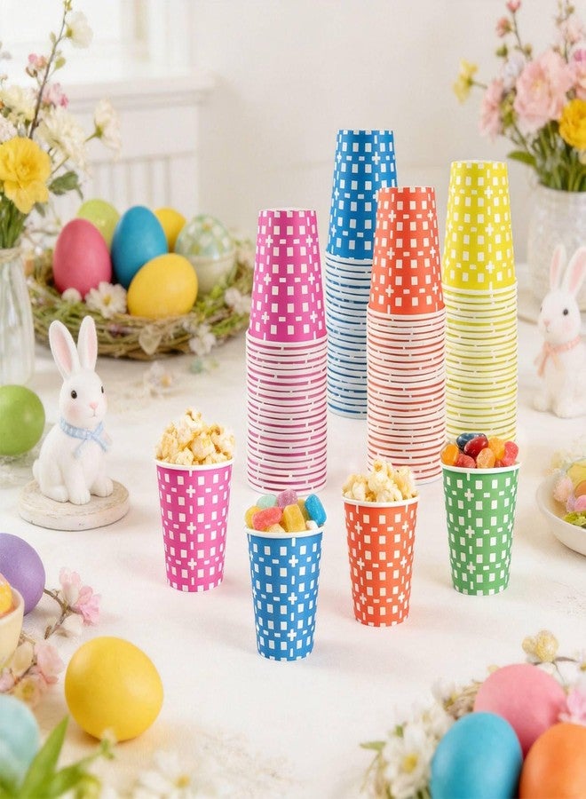 CUPLOOV 500Pack 5 oz Paper Cups, Multicolor Small Bathroom Mouthwash Disposable Paper Cups Dessert Dispenser for Home Use, Party, Picnic, Travel and Event, BBQ, 5 Colors - Image 4