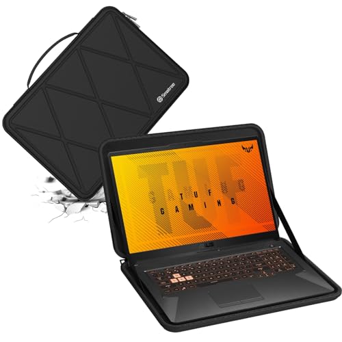 Smatree Hard EVA Protective Sleeve Compatible for 18 inch ASUS Vivobook 18 M1807,for 17.3 inch Chromebook CX1 CX1700,for 17.3inch TUF Gaming A17 2023/2022/2021, TUF Gaming F17 2022/2021 Laptop(X8324)