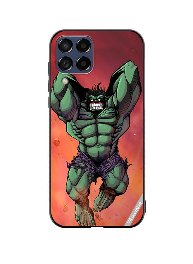 VR CREATIVE Protective Case Cover For Samsung Galaxy M53 Hulk Angry Design Multicolour - Image 1