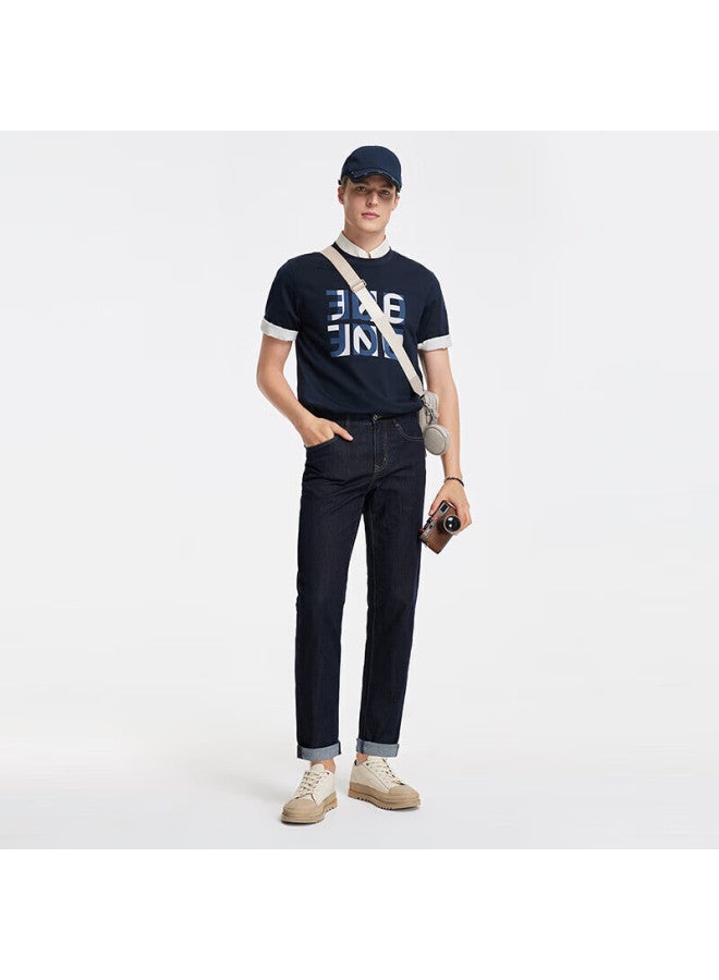 JOEONE Jiumu Men's Jeans, Cool And Comfortable Denim Pants, Summer Elastic Comfortable Trousers For Men - Image 1