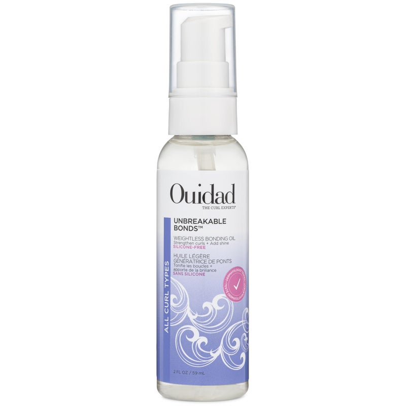 Ouidad Unbreakable Bonds Weightless Bonding Oil, 2 fl oz, Hydrating & Strengthening Oil for Curly Hair, Infused with Squalane & Vitamin C, Sulfate, Paraben & Cruelty-Free Curly Hair Products - Image 1