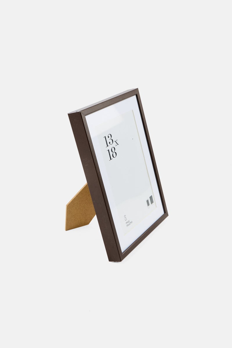 Muy Mucho إطار صور زجاجي قائم معدني - Image 1
