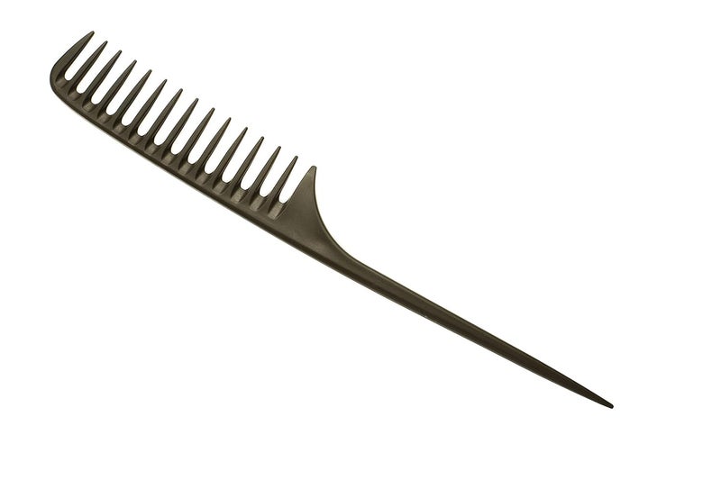 Carbon Wide Tooth Rake Comb with Tail  ChildFriendly Detangler Natural Curl  Beach Wave Comb Texture Styler InShower  StaticFree Styling for All Hair Types