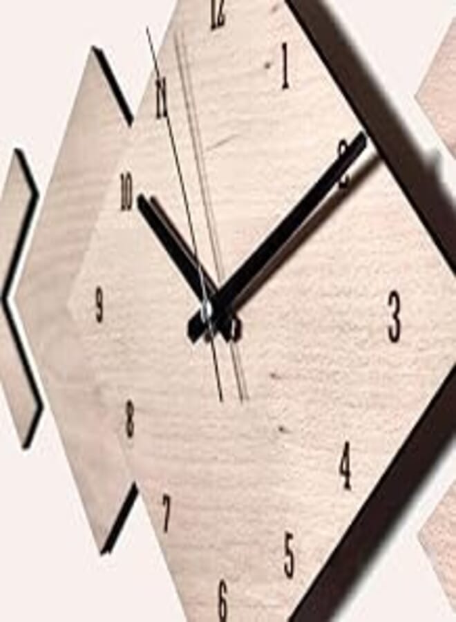 Home Gallery Large Modern Wall Clock Art Decor with Numbers