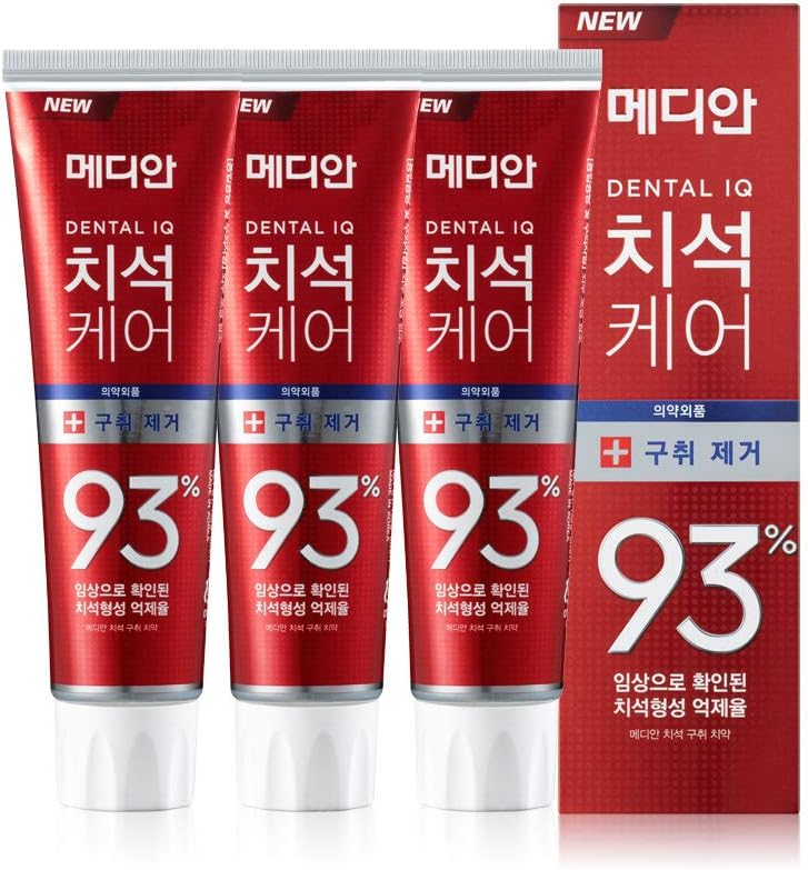Median Advanced Tartar Toothpaste 86 Scaler Max 120Gx3Bottle