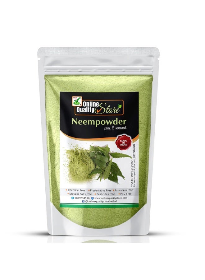 Online quality store Neem powder for face, Neem powder for skin - With Size Options (10) - Image 1