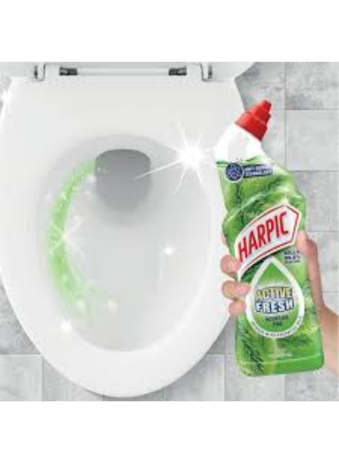 Harpic Active Toilet Cleaning Gel Pine 750ml - Image 3