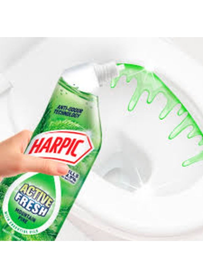 Harpic Active Toilet Cleaning Gel Pine 750ml - Image 4