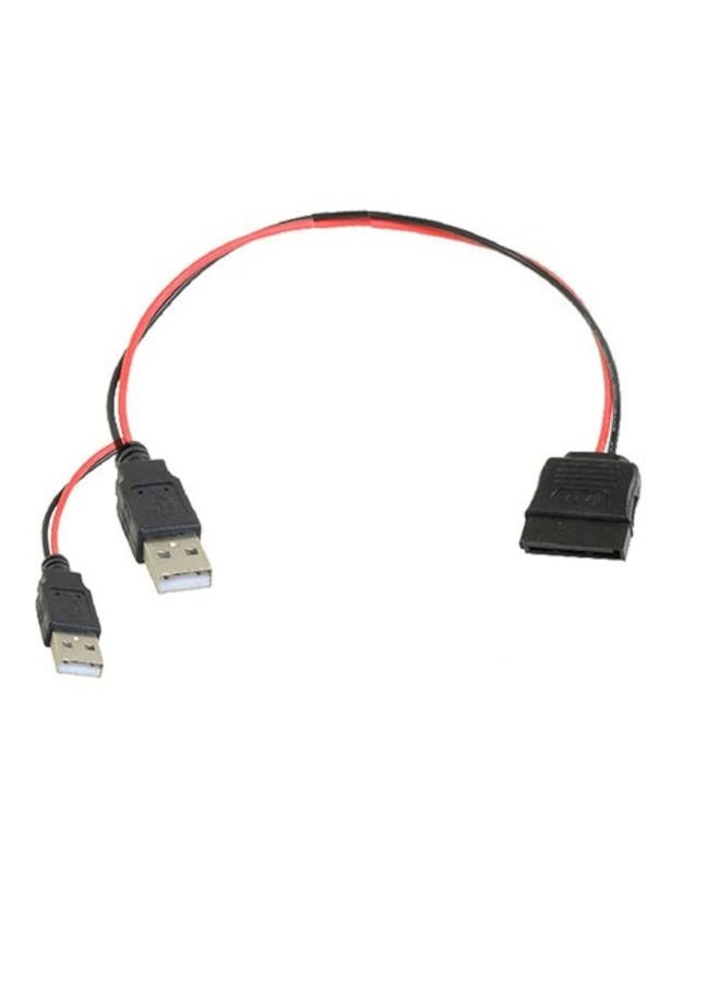 Mustpoint USB to SATA Power Cable for 2.5'SATA HDD SSD Hard Disk Driver Useful - Image 1