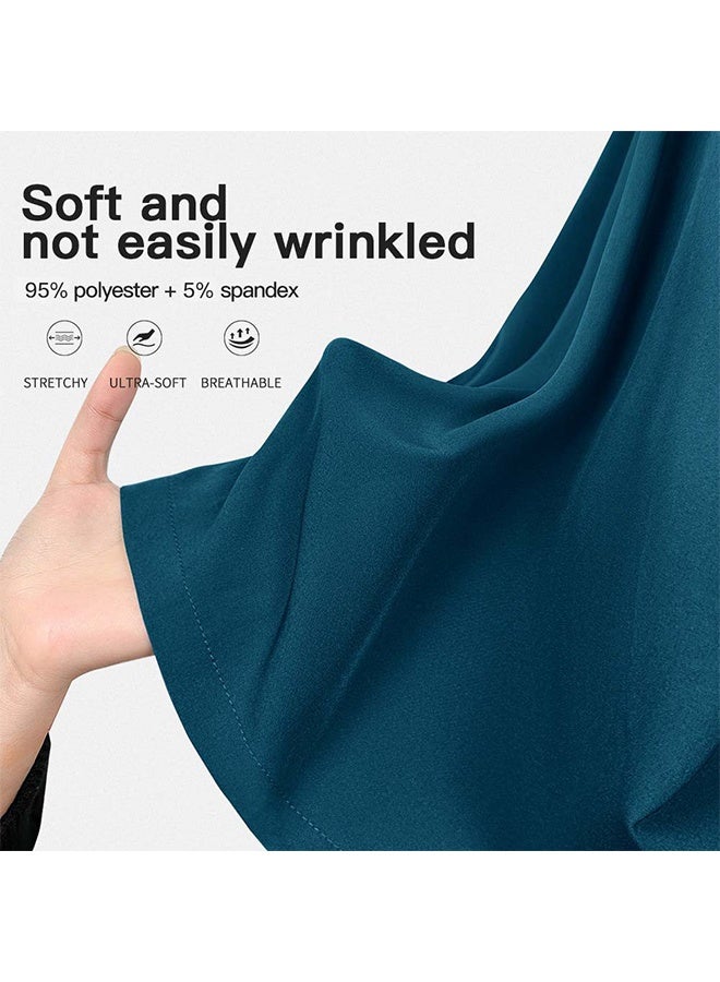 Women's/Men's Scrub Set, V-Neck Scrub Top with Multi-Pockets and Drawstring Scrub Pants, Stretchy Soft Medical Uniform for Nurses, Doctors, Healthcare Workers - Image 3