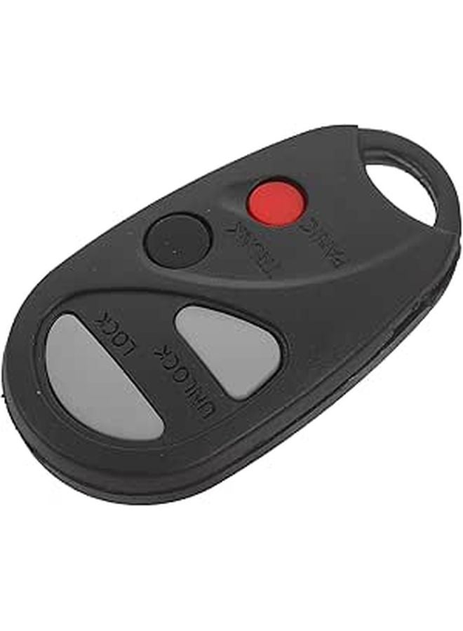 3 Buttons Car Key Fob Cover Replacement Shell Case Protector Black Automotive Interior Accessories - Image 1