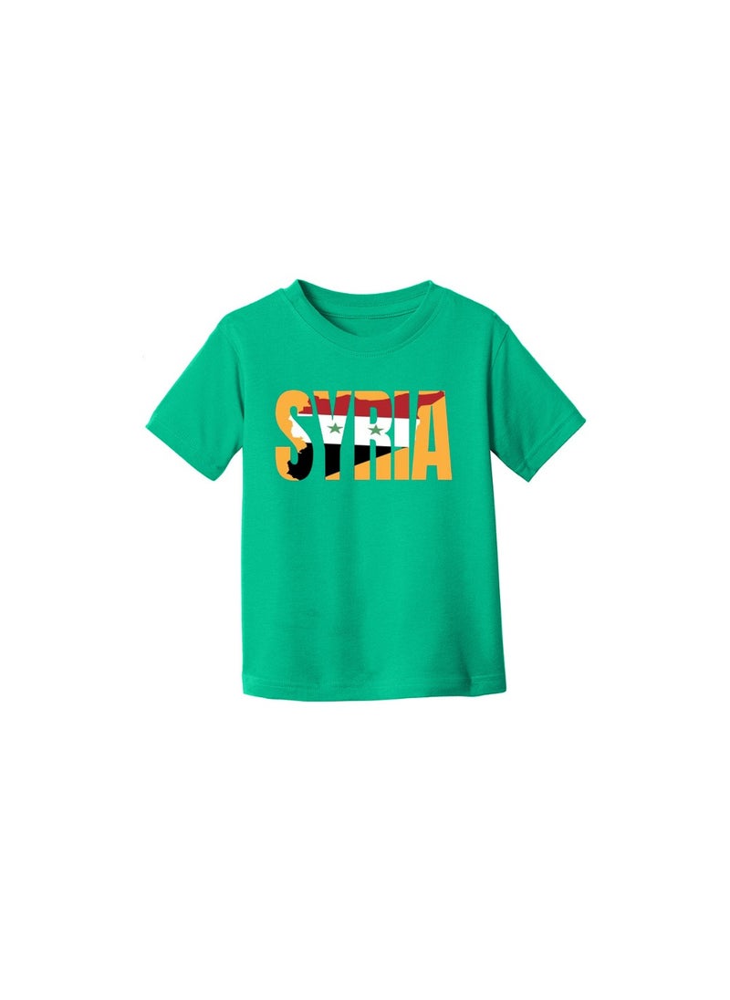 Generic - Syria Adult Mens T-Shirt–Comfortable And Soft Cotton Round Neck And Short Sleeve Tshirt-Perfect For Sports,Events And Casual Outings - Image 1