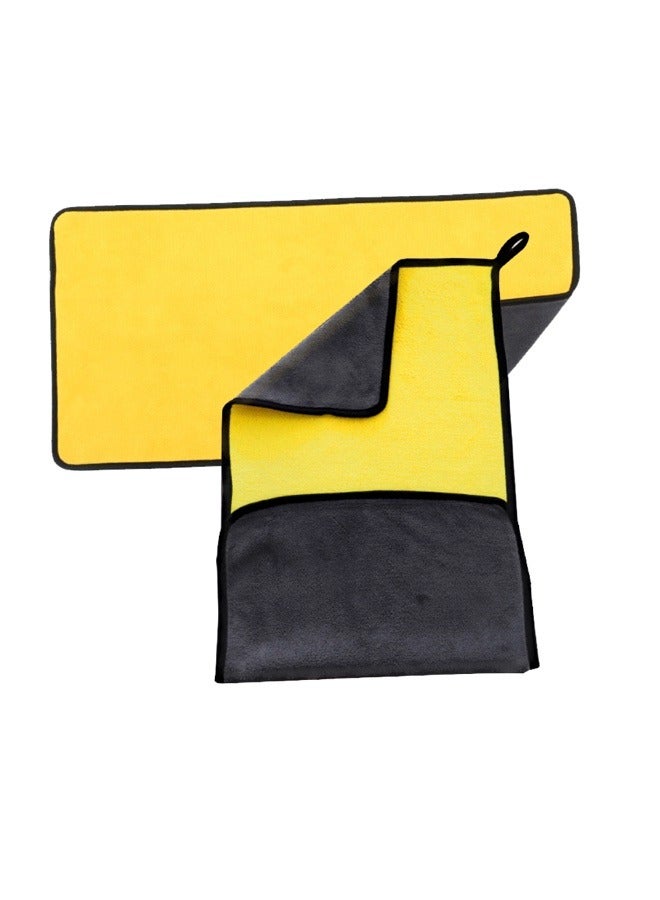 Generic 2 Strips Thickened 60*30 Clean towels Superabsorbent microfiber towels  - Image 1