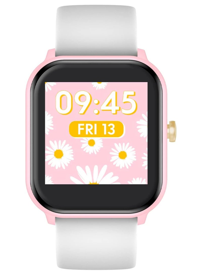 أيس وتش ICE-WATCH - ICE smart Pink white - Girl's connected watch with silicon strap - 021874 - Image 1