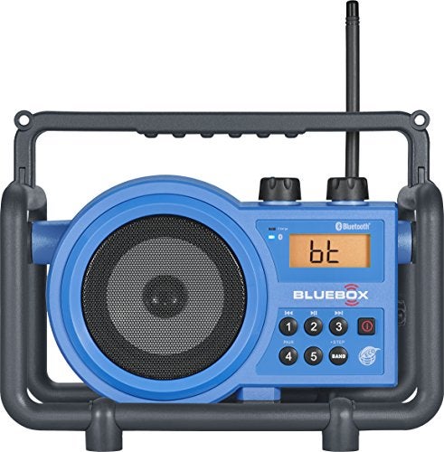 Sangean BB-100 BlueBox AM/FM Ultra-Rugged Digital Receiver with Bluetooth and Built-in Battery Charger - Image 4