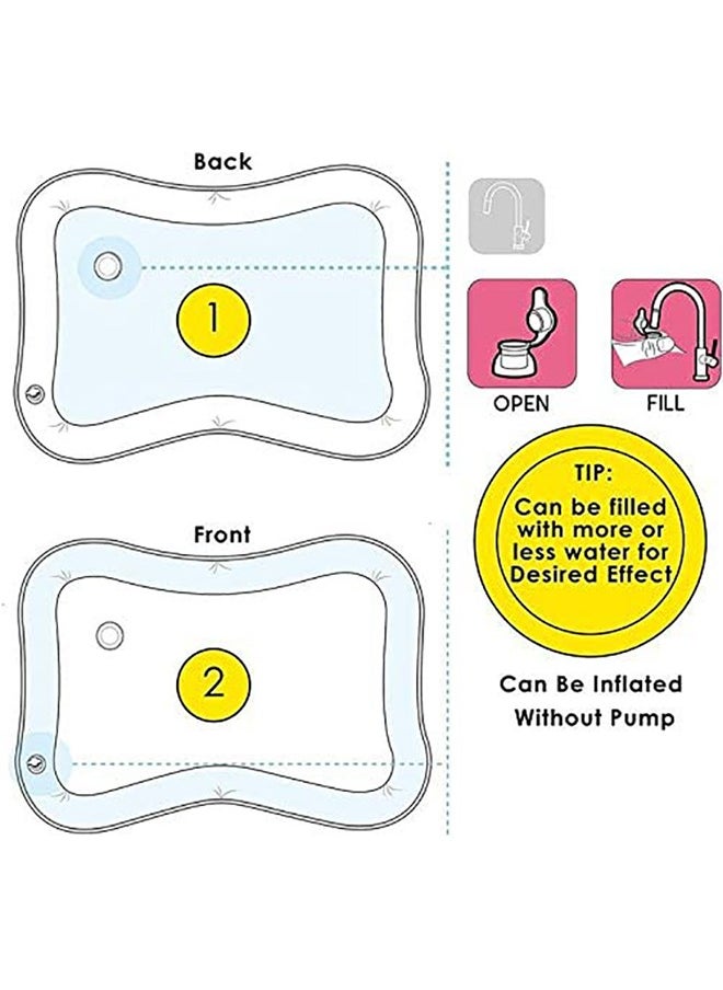 Haidue Baby and Infants Tummy Play Water Mat  - Image 4