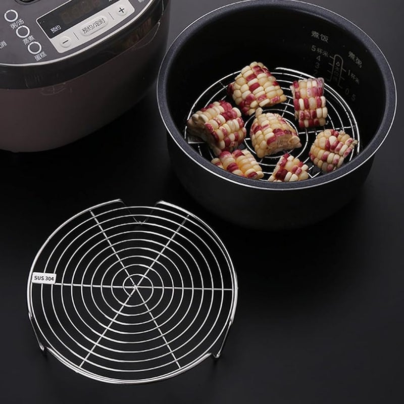 رف تبخير من الفولاذ المقاوم للصدأ للطهي وحفظ الطعام أدوات مائدة المطبخ - Image 4