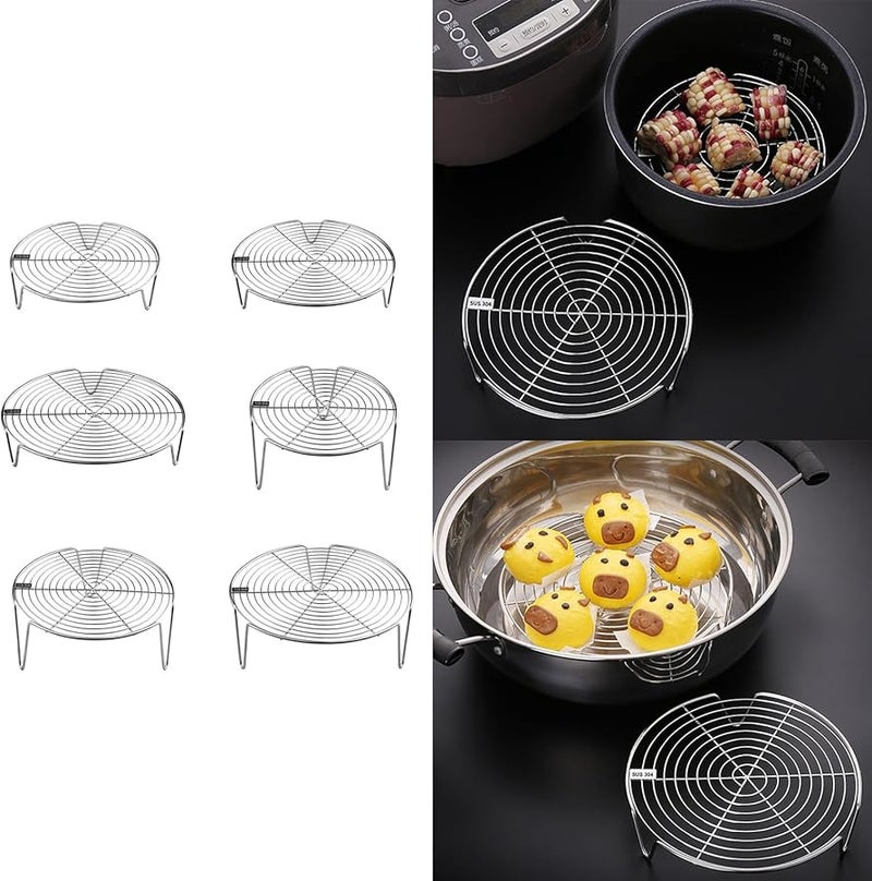 رف تبخير من الفولاذ المقاوم للصدأ للطهي وحفظ الطعام أدوات مائدة المطبخ - Image 3