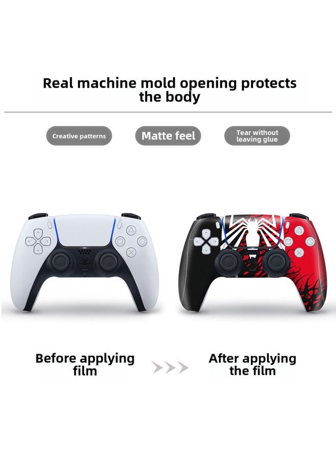 Hot-selling PS5 Handle Sticker CD-Rom Digital Version Universal PS5 Handle Sticker All-inclusive One-piece Delivery-Color:P5KZQ-0461