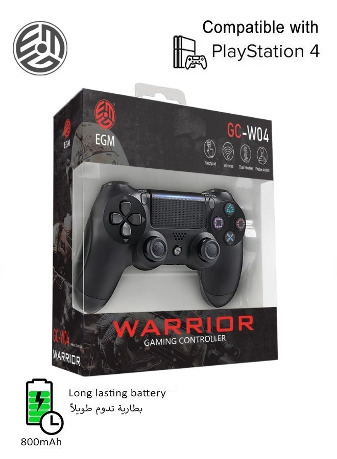 EGM Wireless Controller for PS4, Custom Wireless Controller for PS4, Custom Design V2 Gamepad Joystick for PS4 with Non-Slip Grip of Both Sides and 3.5mm Audio Jack - Image 3