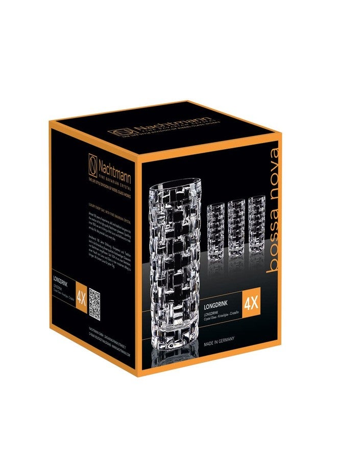 ناختمان طقم أكواب مشروبات طويلة من ناختمان بوسا نوفا، سعة 395 مل، طقم من 4 قطع (مستورد من ألمانيا) - Image 4
