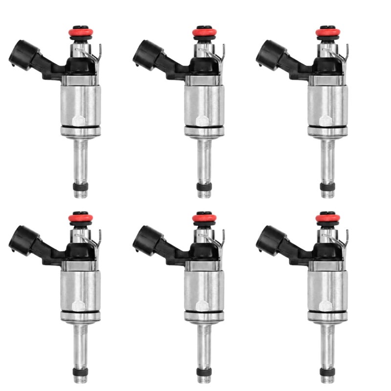 AUTO OCCASION Fuel Injector Set of 6 Compatible with Ford Transit 150 250 350 Expedition Lincoln Navigator 35L Replace BL3Z9F593A - Image 2