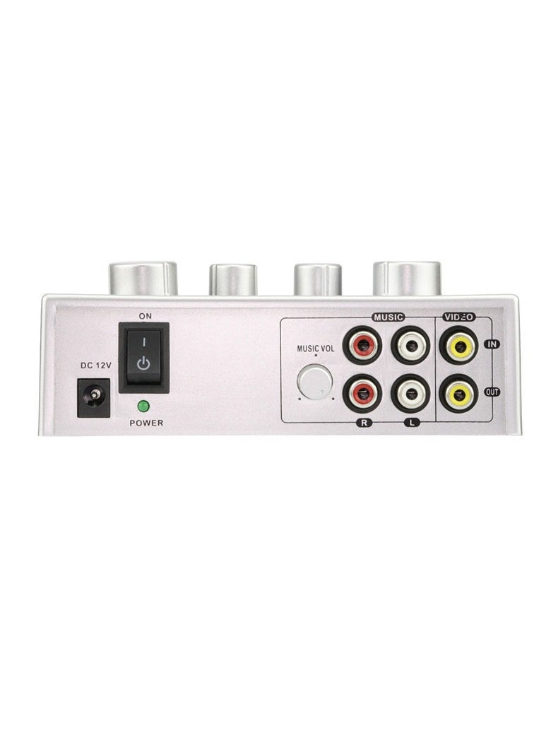 Generic - Karaoke Mixing Console Home Mixing Microphone Amplifier Mixer - Image 1